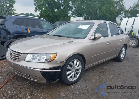 2007 Hyundai Azera Limited/Se from USA, damaged, VIN KMHFC46F37A152620
